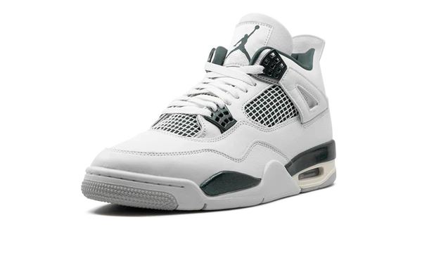 Nike Air Jordan 4 Retro Oxidized Green White Leather