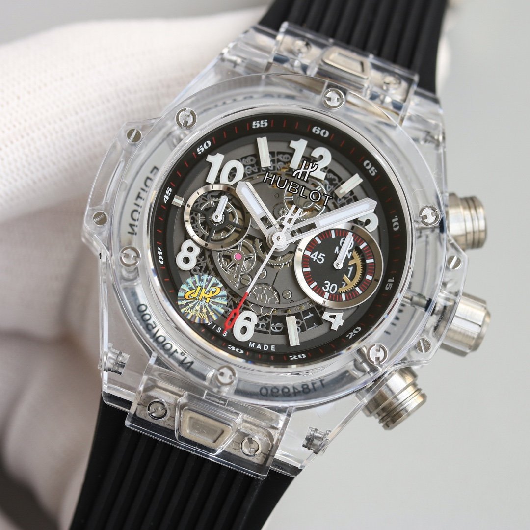 BIG BANG UNICO 42MM SAPPHIRE CHRONOGRAPH FLYBACK GREY SKELETON