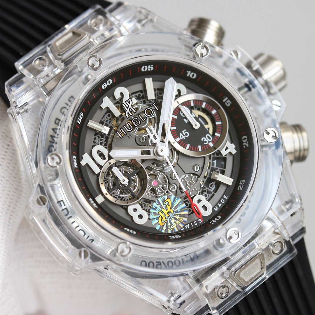 BIG BANG UNICO 42MM SAPPHIRE CHRONOGRAPH FLYBACK GREY SKELETON