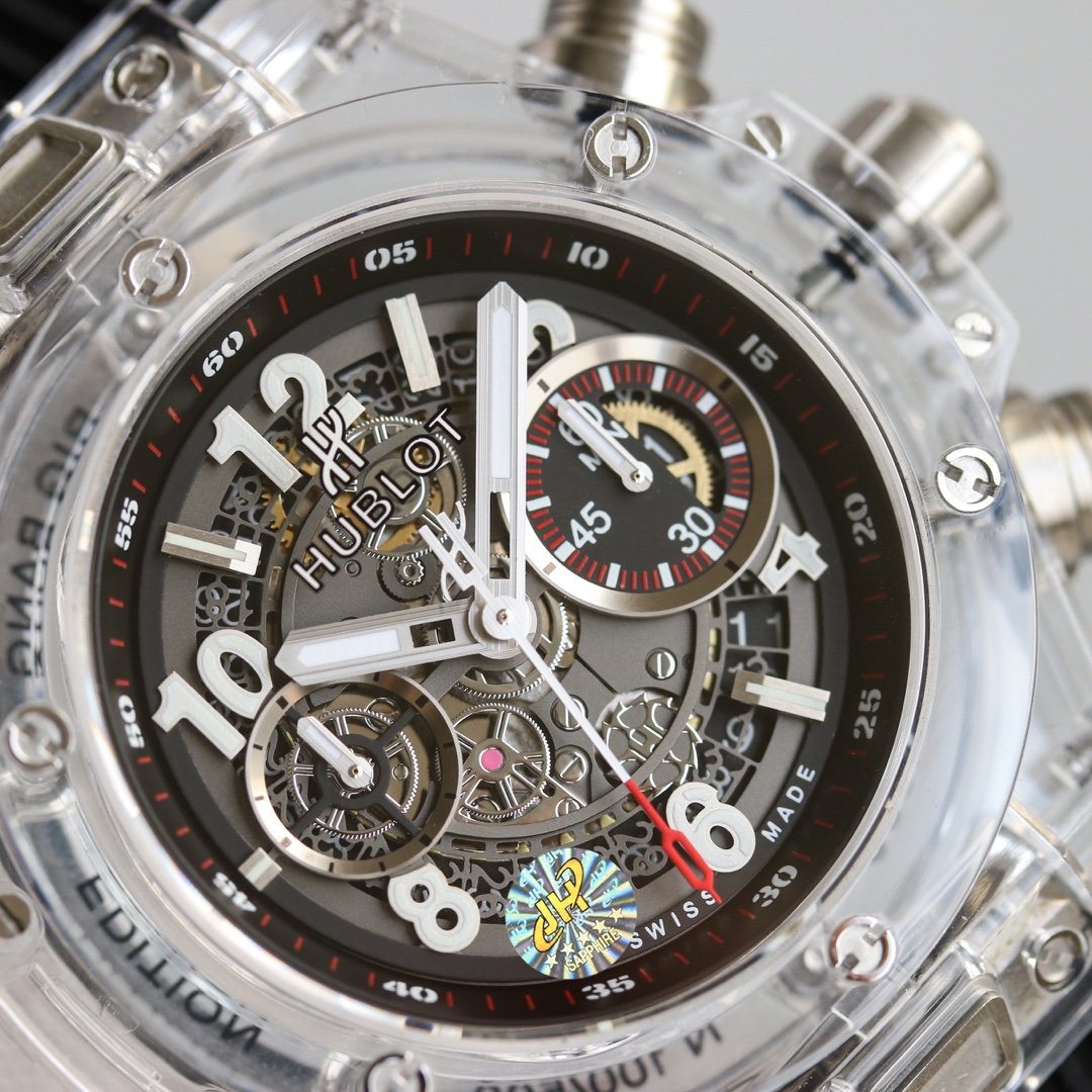 BIG BANG UNICO 42MM SAPPHIRE CHRONOGRAPH FLYBACK GREY SKELETON