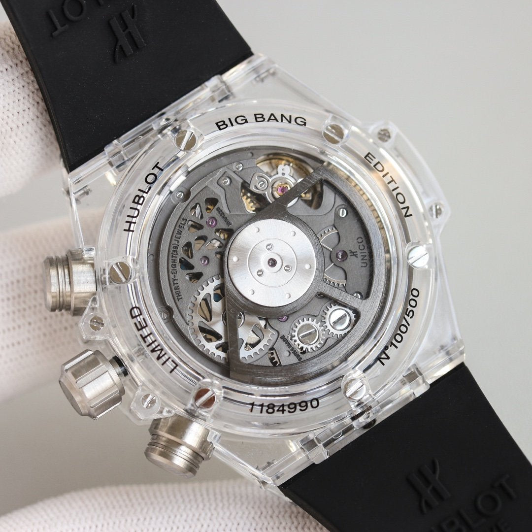 BIG BANG UNICO 42MM SAPPHIRE CHRONOGRAPH FLYBACK GREY SKELETON