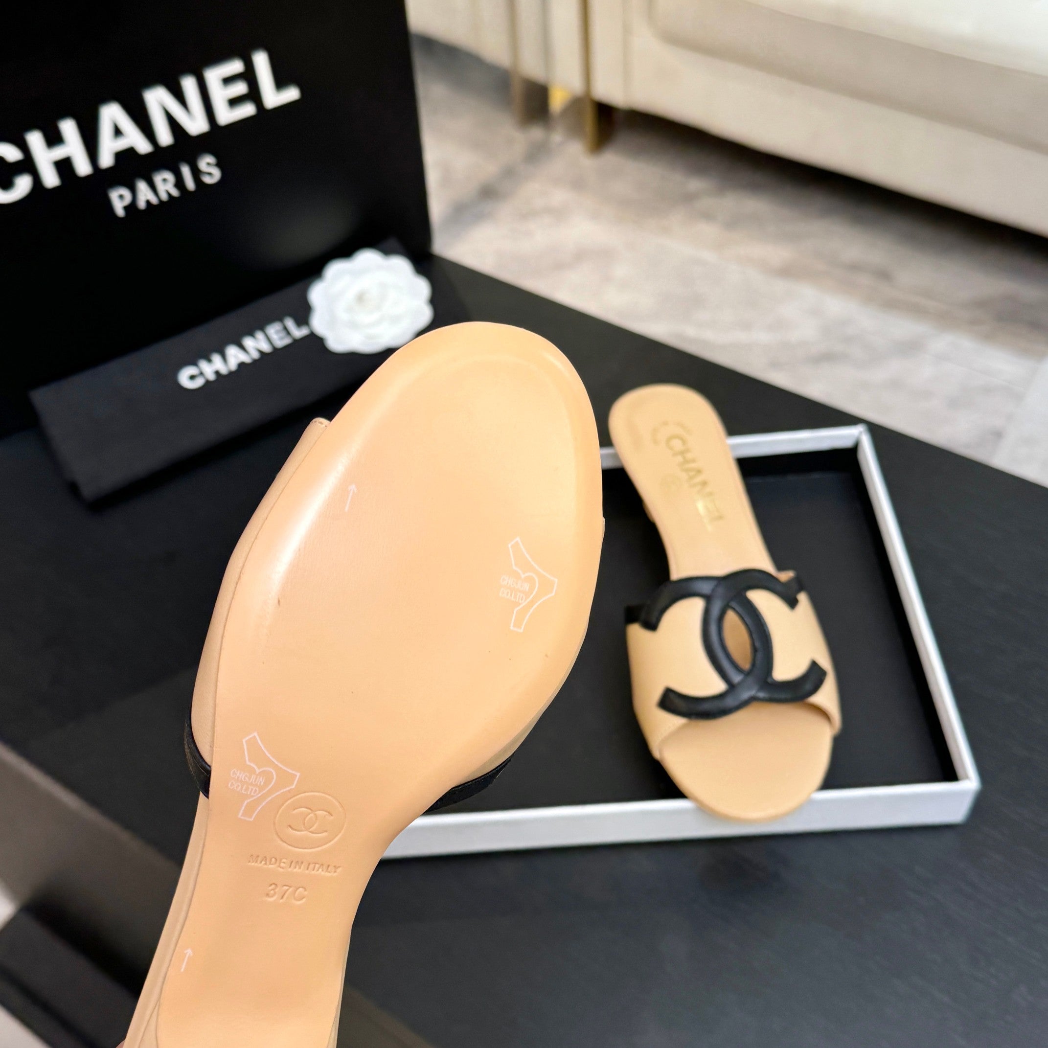 Chanel 2026 Sandal Lambskin