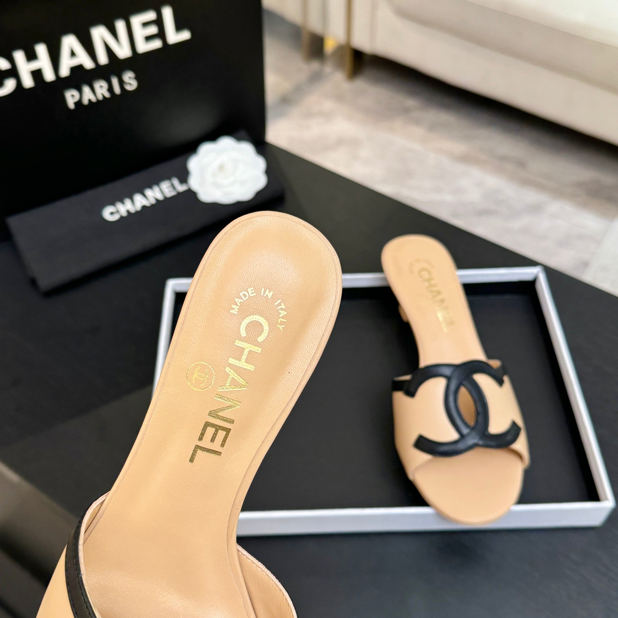 Chanel 2026 Sandal Lambskin