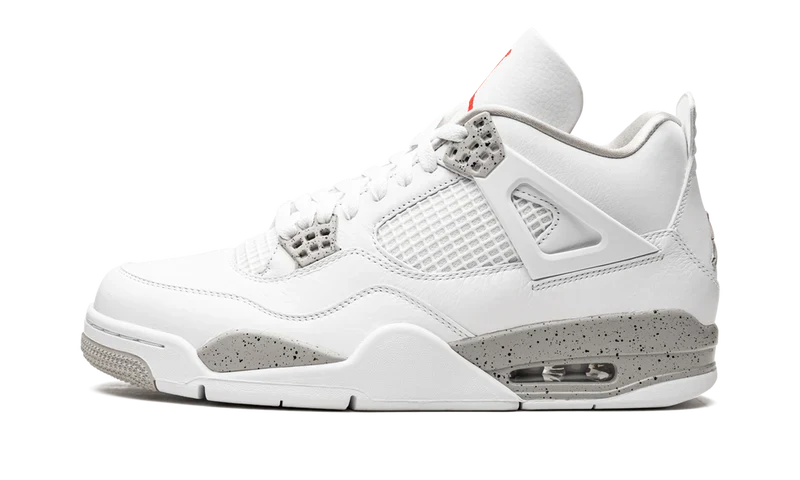 Nike Air Jordan 4 Retro White Oreo Leather