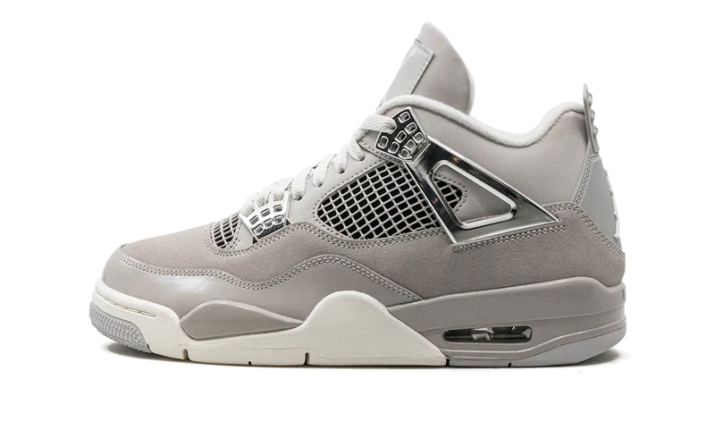 Nike Air Jordan 4 Frozen Light Gray Suede