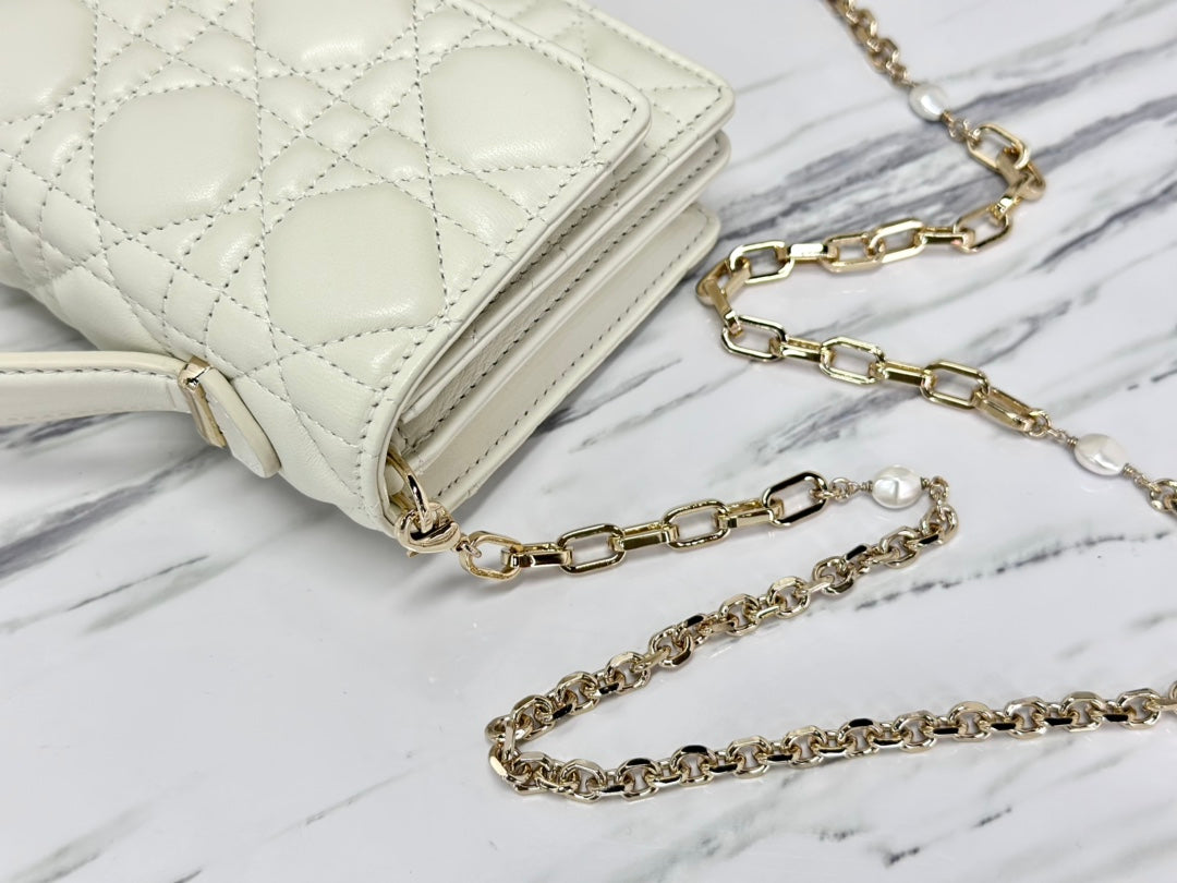 LADY 21 CHAIN BAG LAMBSKIN