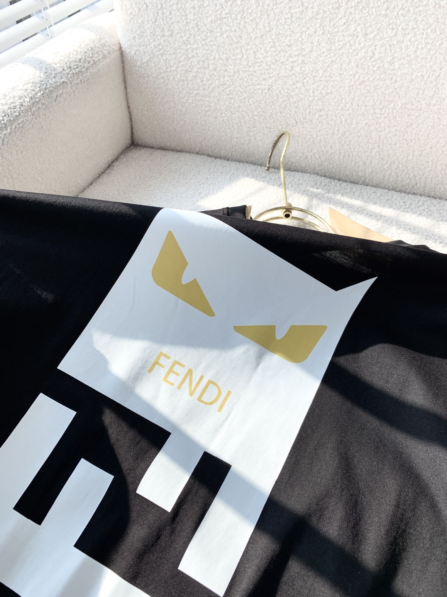 Fendi 2026 Men's Short-Sleeve T-Shirt Cotton 734830
