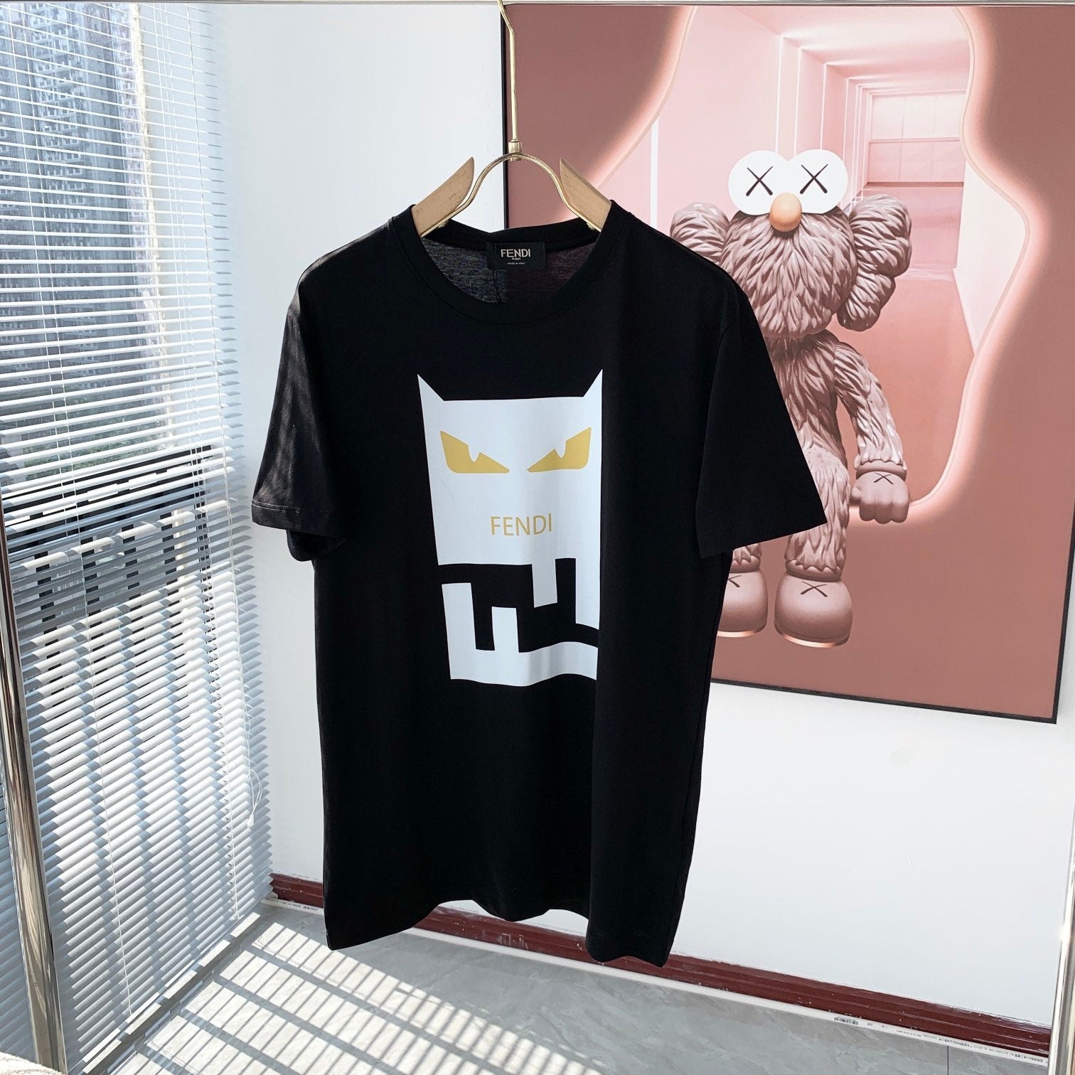 Fendi 2026 Men's Short-Sleeve T-Shirt Cotton 734830