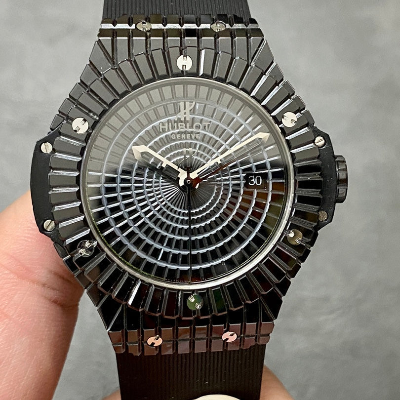 Hublot Big Bang Caviar 44mm Black Ceramic Watch