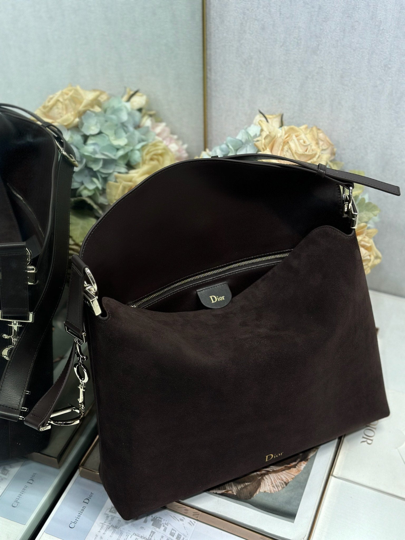 Dior 2026 Bag 39cm Suede Leather 288377