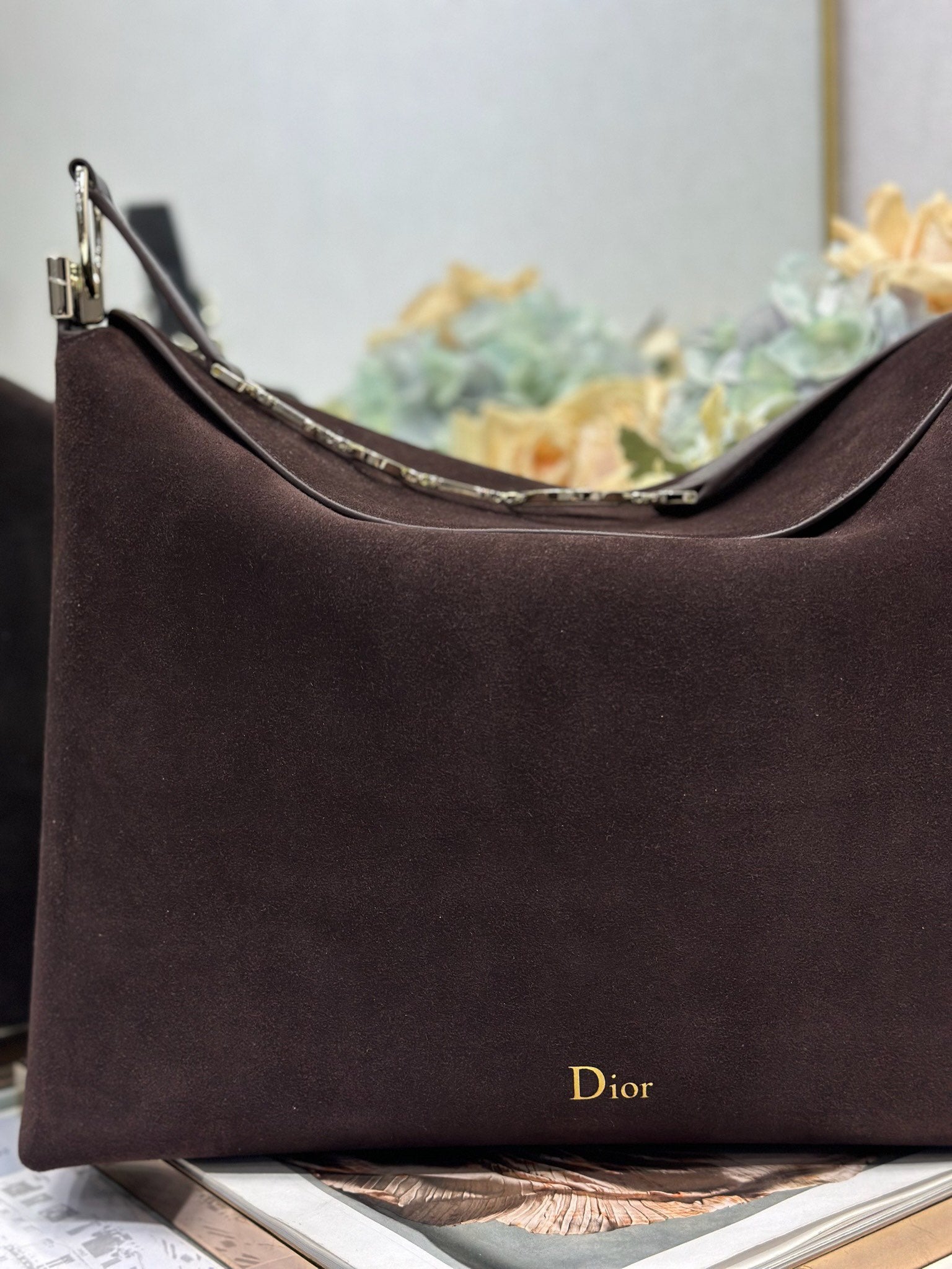 Dior 2026 Bag 39cm Suede Leather 288377