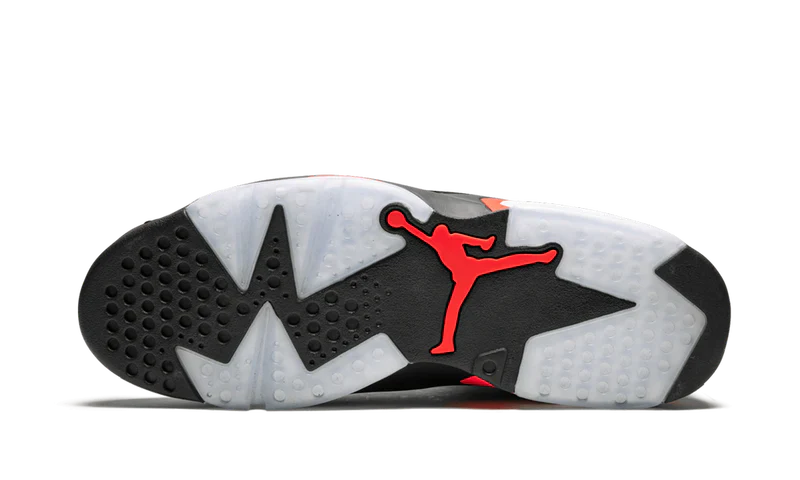 Nike Air Jordan 6 Retro Black Orange Velvet Leather