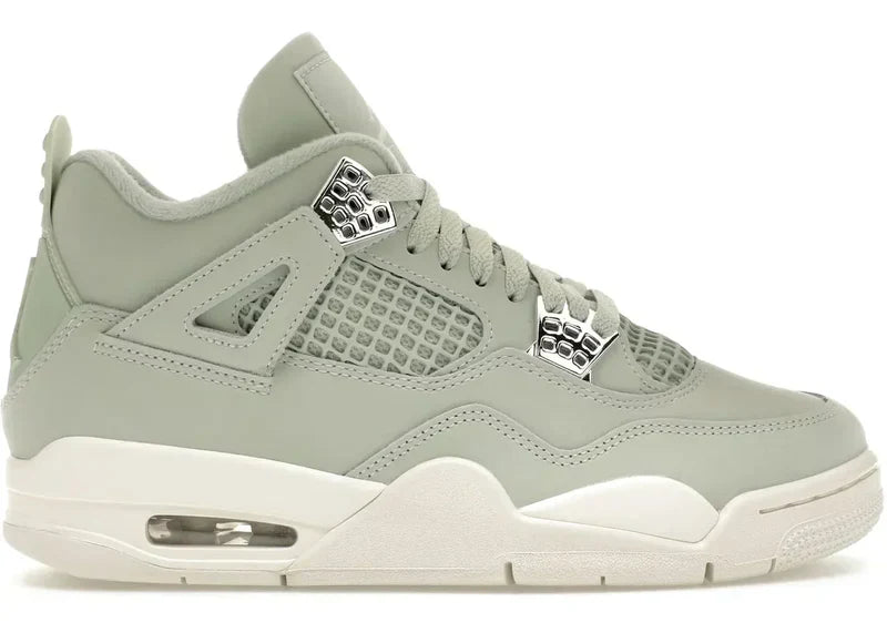 Nike Air Jordan 4 Pastel Mint Green Leather