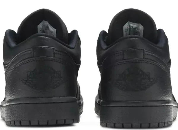 Nike Air Jordan 1 Low Triple Black Cowhide