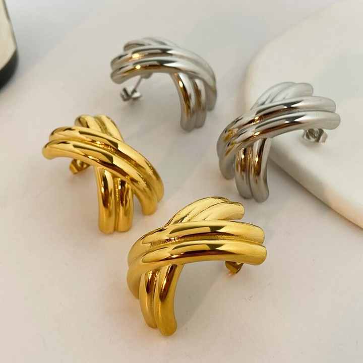 AKOYA PEARLS 6MM PINK GOLD STUD EARRINGS #VEV25514