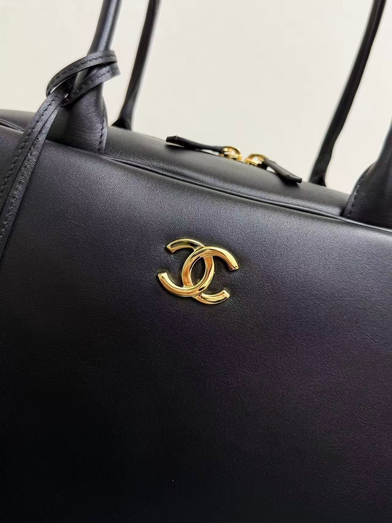 Chanel 2026 Large Bowling Bag 36cm Calfskin