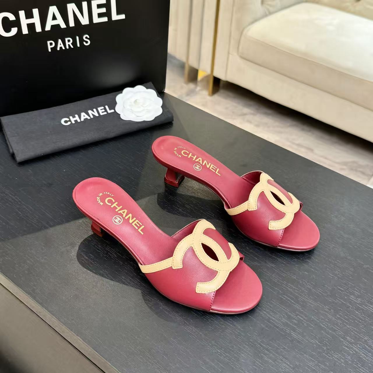 Chanel 2026 Sandal Lambskin