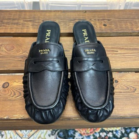 Prada 2026 Mule Black Leather