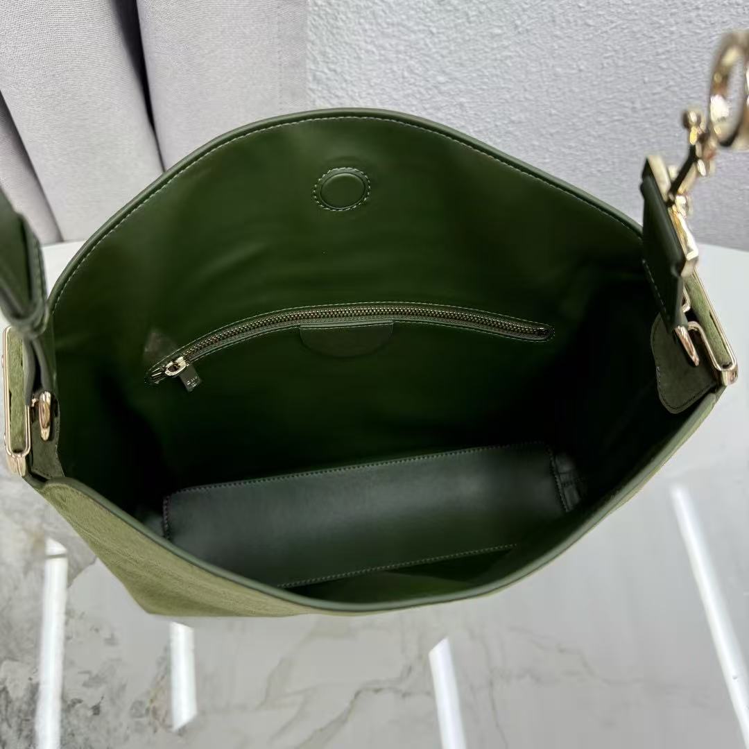 Dior 2026 Diorly Bag 31.5cm Suede Calfskin 289040