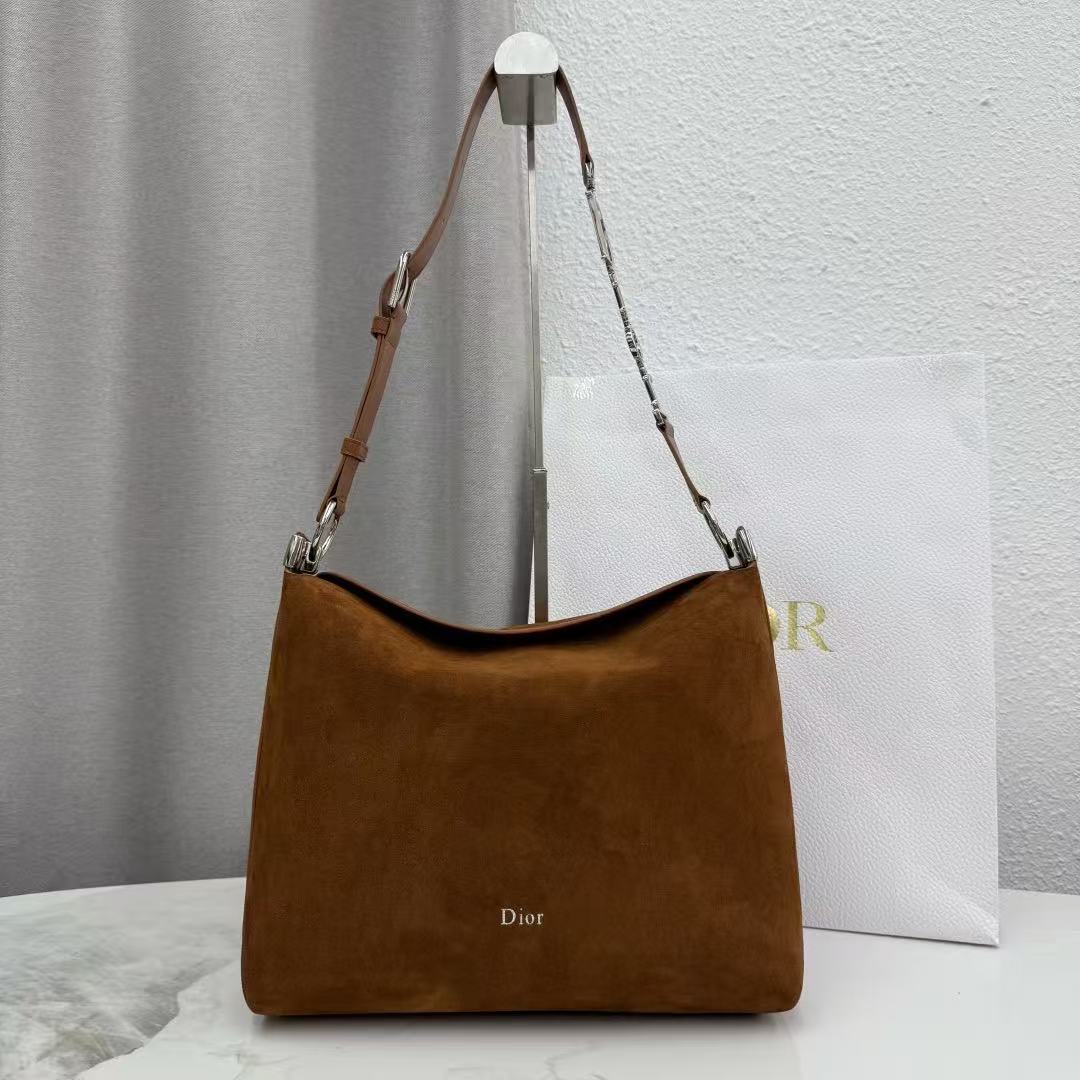 Dior 2026 Diorly Bag 31.5cm Suede Calfskin 289040