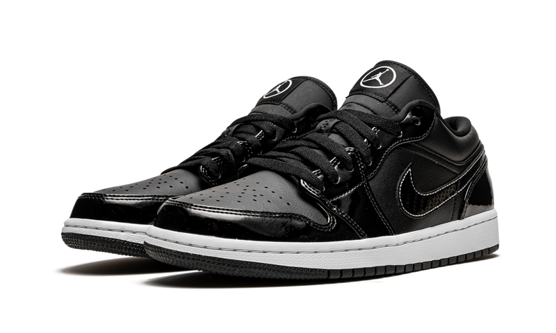 Nike Air Jordan 1 Black Patent Leather Cowhide 02
