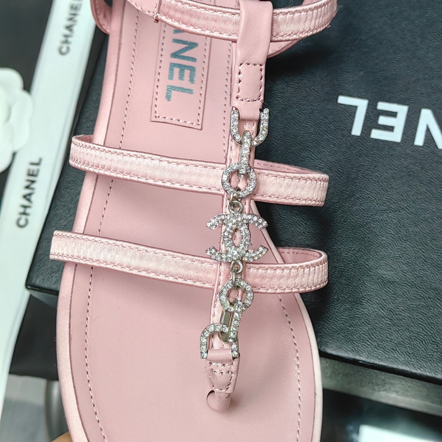 Chanel 2026 Strappy Sandal Lambskin 712318