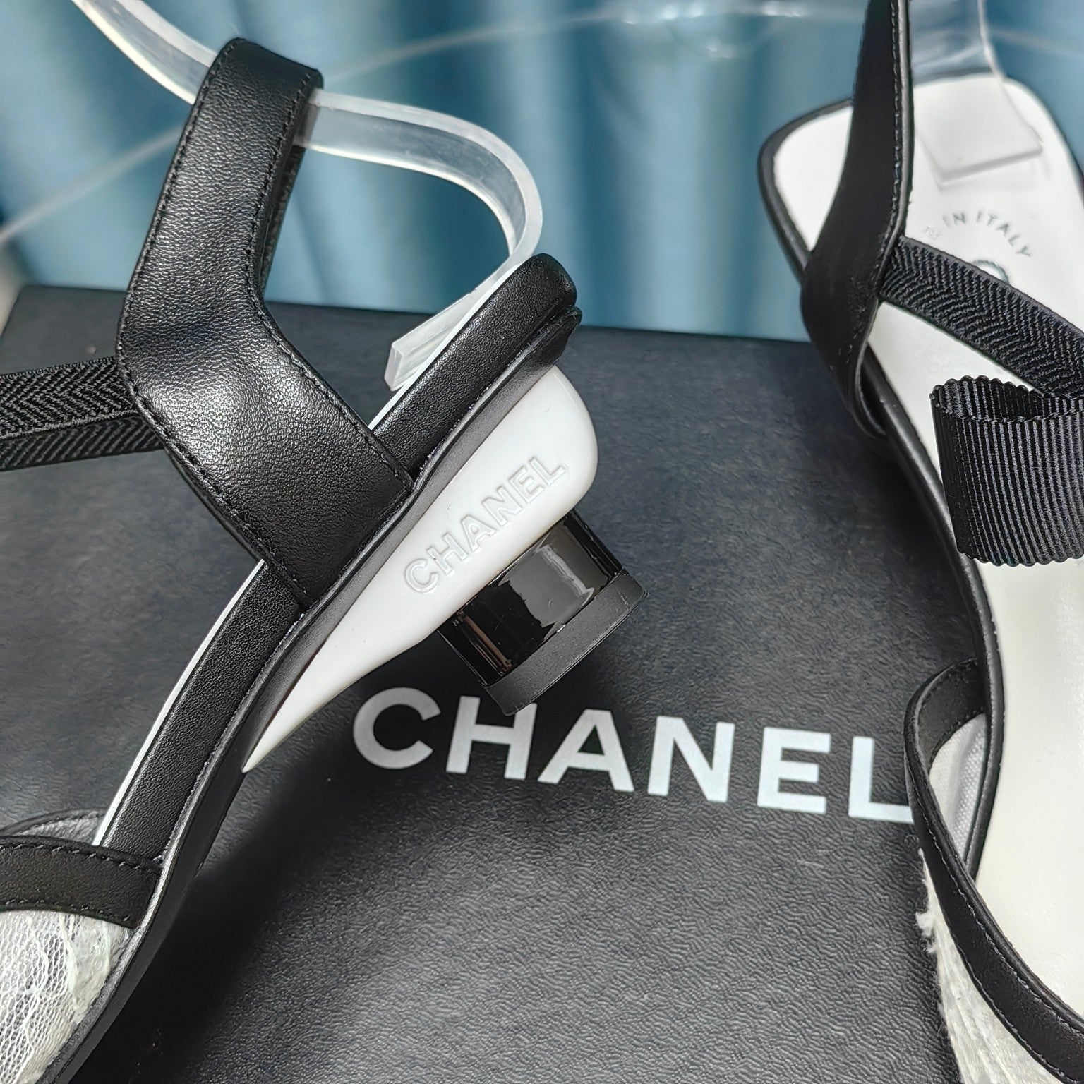 Chanel 2026 Sandal Leather Mesh 711142