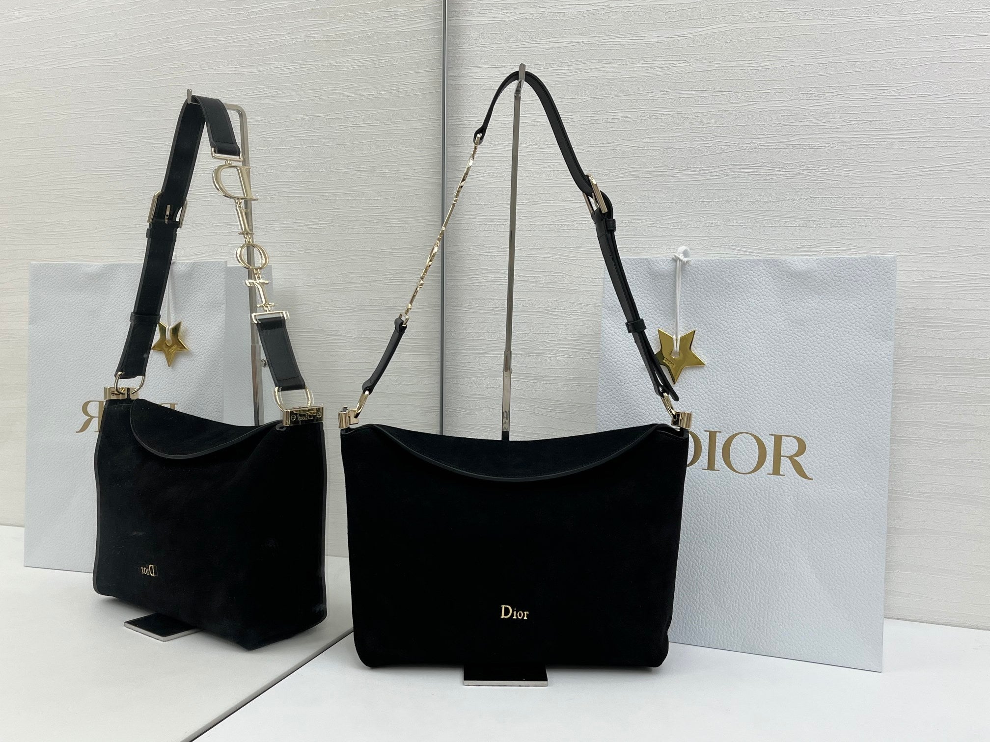 Dior 2026 Diorly Bag 28cm Suede Calfskin