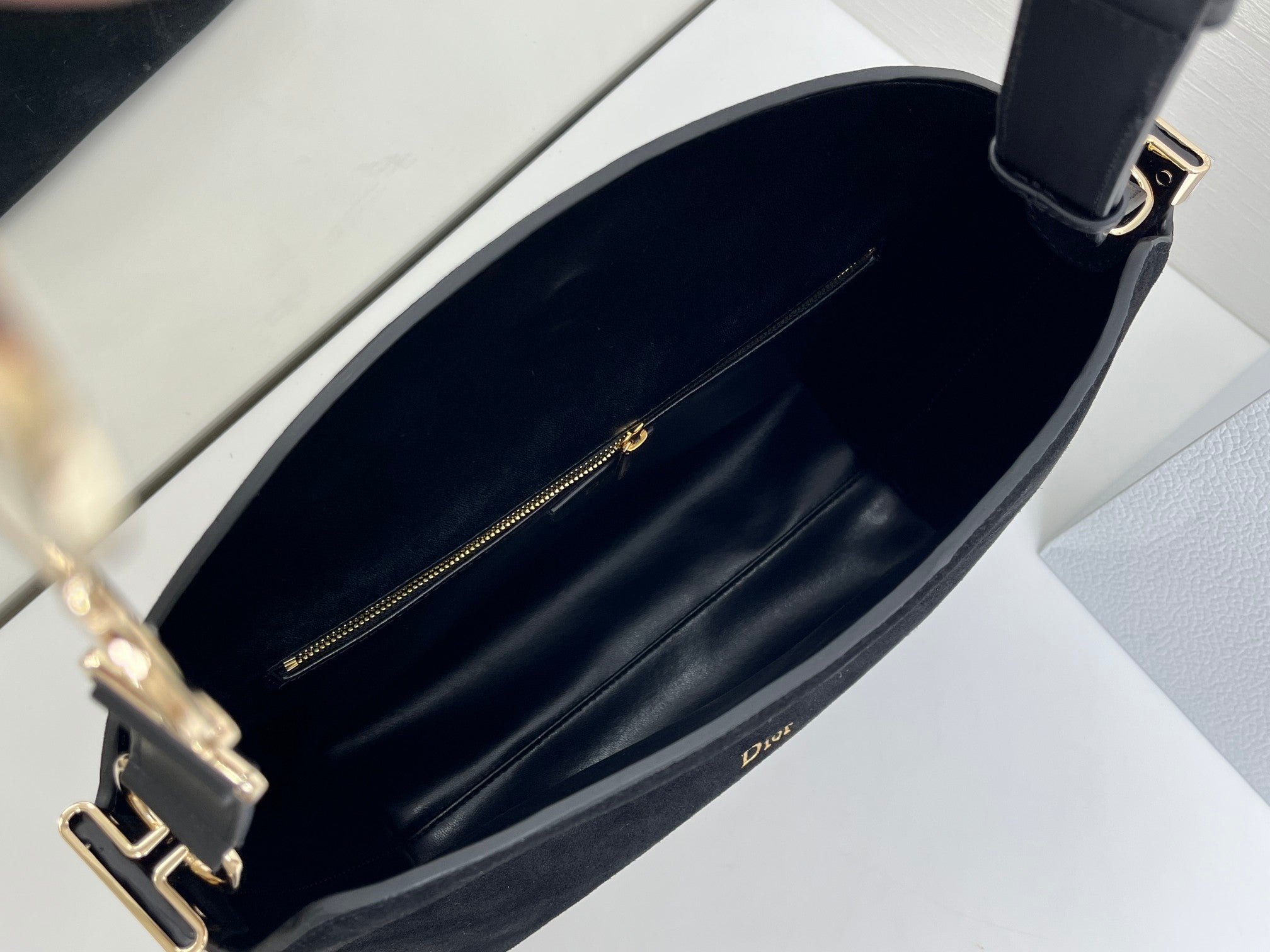 Dior 2026 Diorly Bag 28cm Suede Calfskin