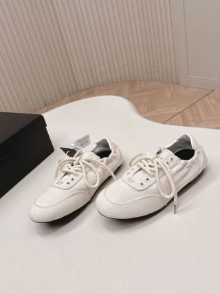 PRA 2026S Casual Ballet Flats Canvas 663528