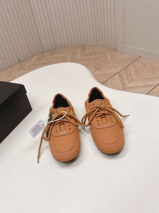PRA 2026S Casual Ballet Flats Canvas 663528