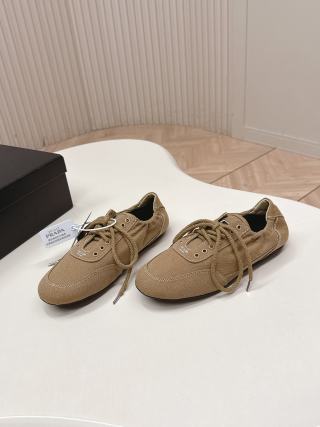 PRA 2026S Casual Ballet Flats Canvas 663528