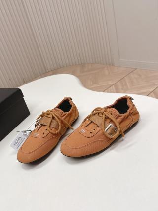 PRA 2026S Casual Ballet Flats Canvas
