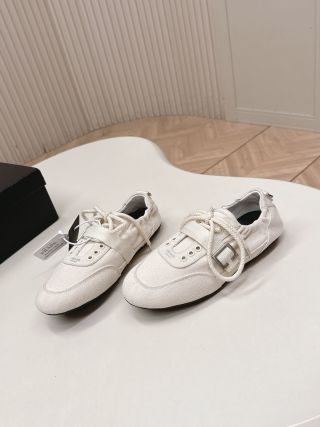 PRA 2026S Casual Ballet Flats Canvas