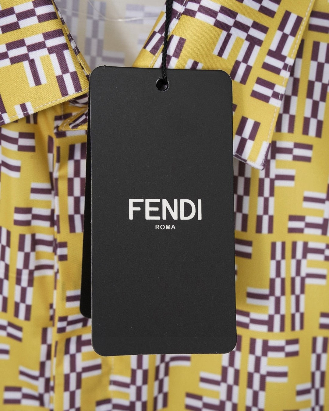 Fendi 2026 Men's Short-Sleeve Shirt Cashmere 801532