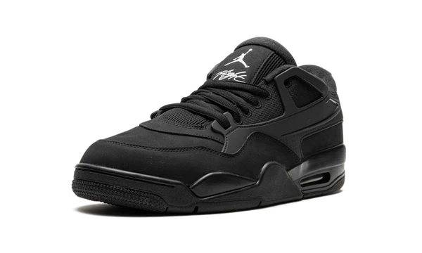 Nike Air Jordan 4 Black Suede Leather