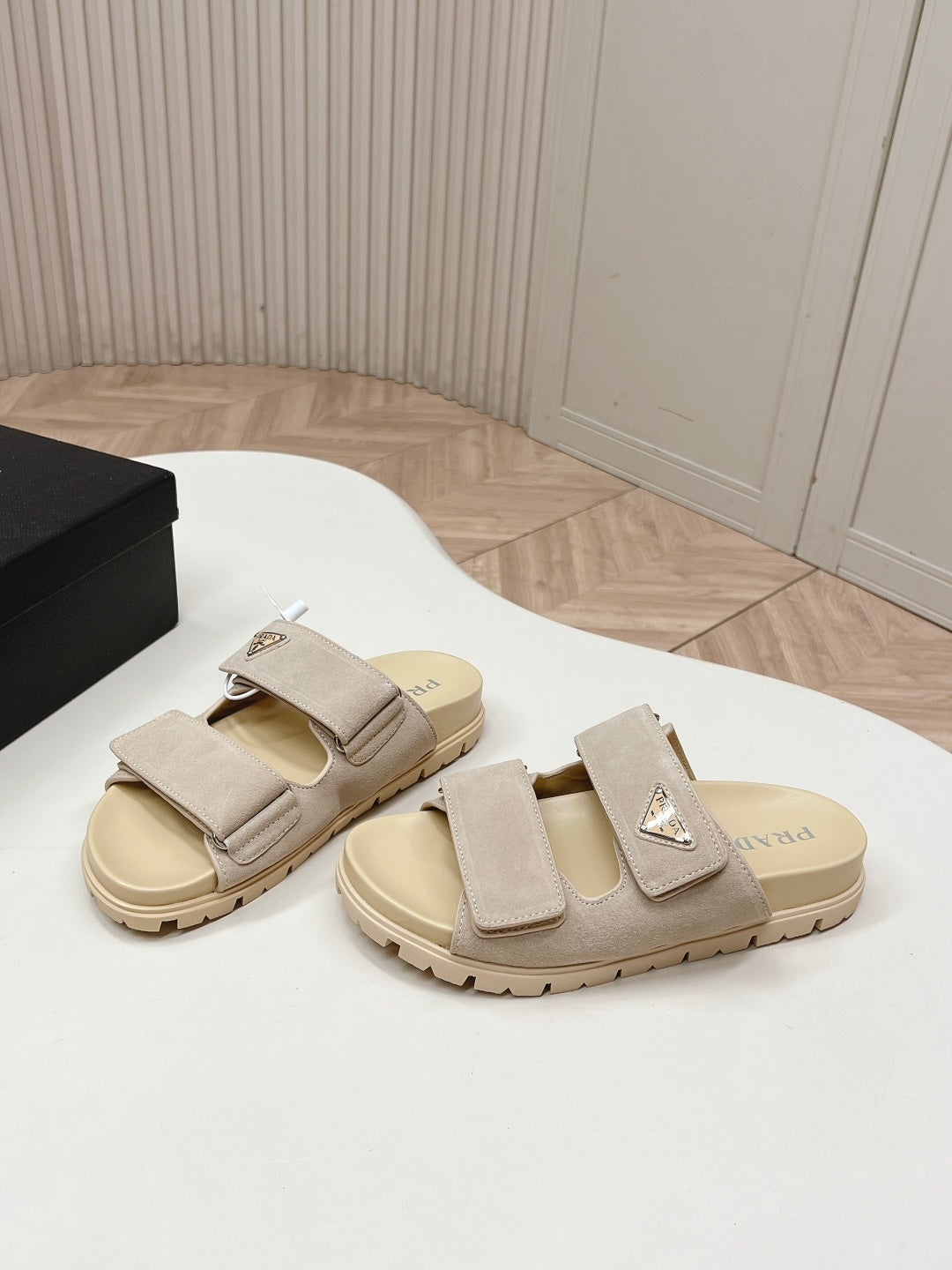 Prada 2026 Sandal Suede 858012