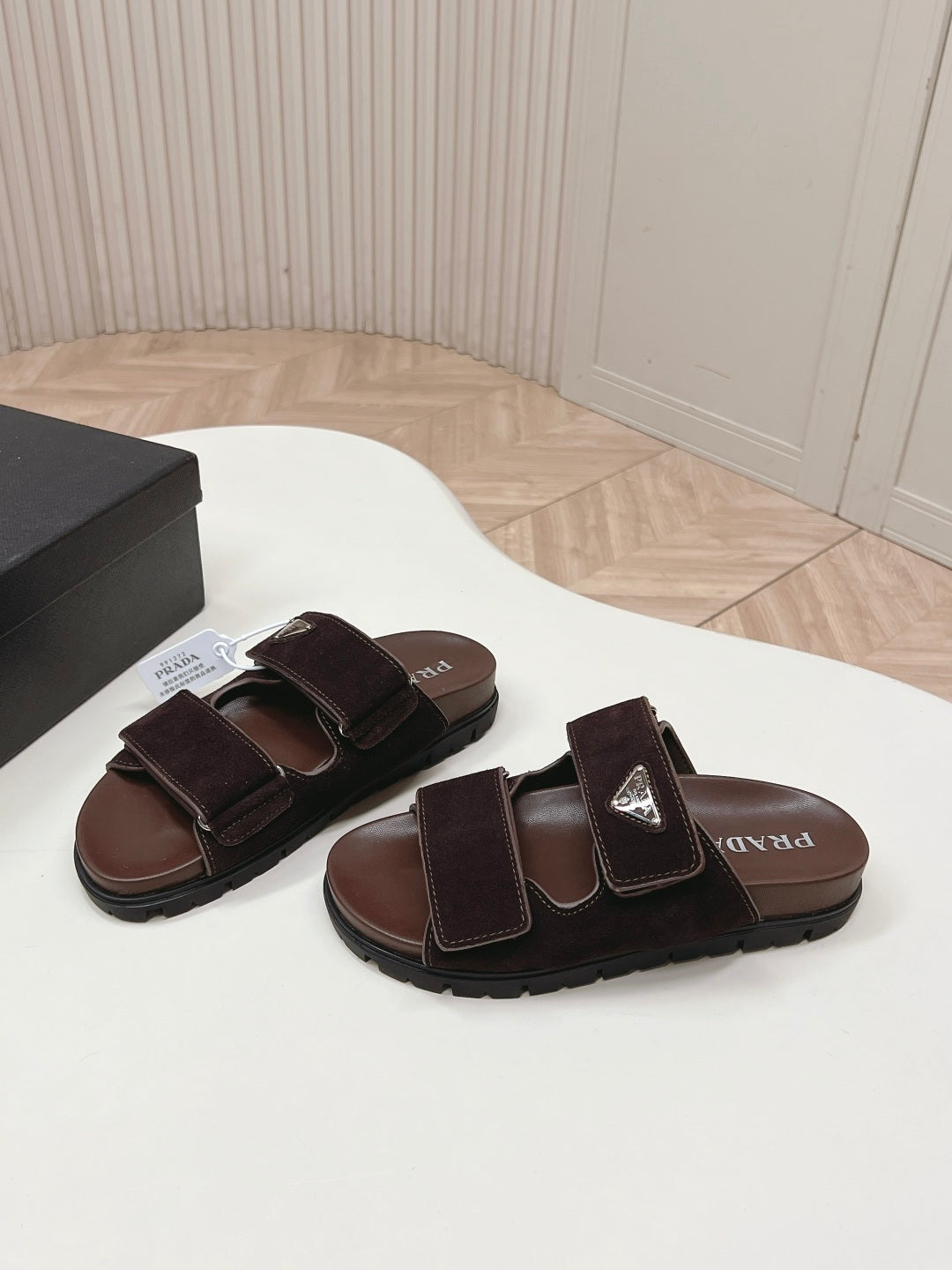 Prada 2026 Sandal Suede 858012