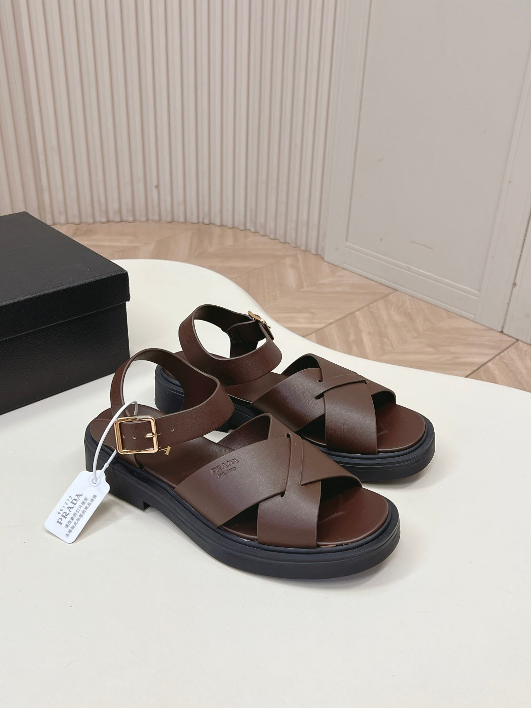 Prada 2026 Sandal Leather 858020