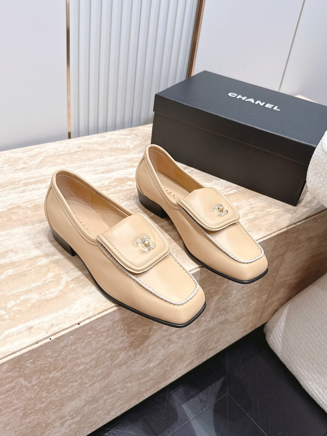Chanel 2026 Loafer 35mm Suede Calfskin 899062