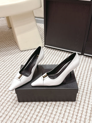 YSL 26ss High Heel Pumps 75 Calfskin