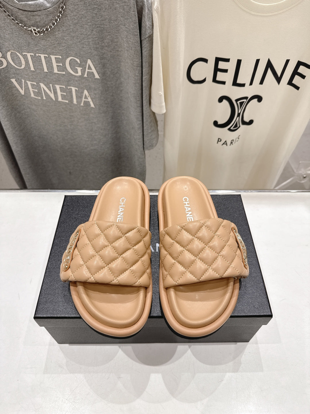 Chanel 2026 Flat Sandal Sheepskin 713024