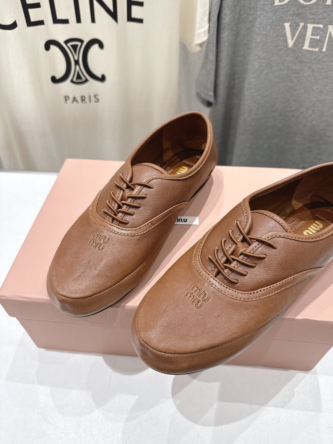 Miumiu 26ss Mary Jane Flat Sheepskin 713119