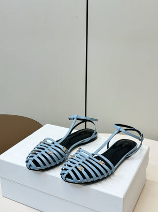 Celine 26 Cage Sandals Leather 771072