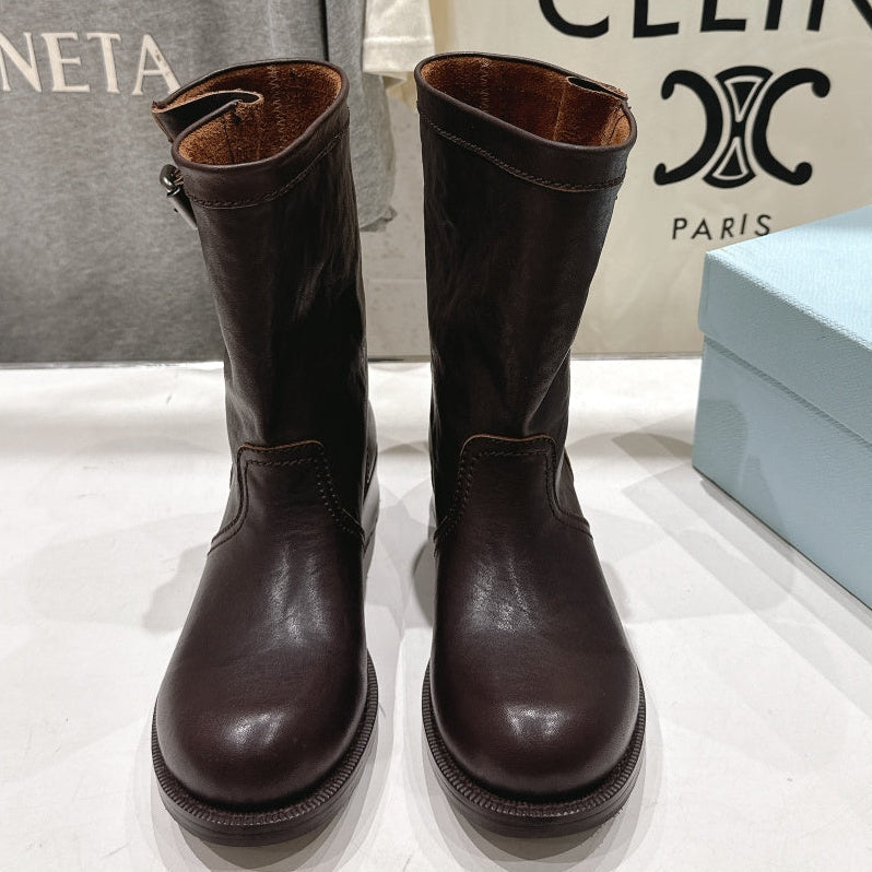 Prada 2026 Boot Cowhide 852713