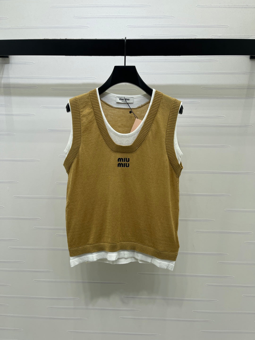 MiuMiu 2026 Vest Shirt Wool 643214