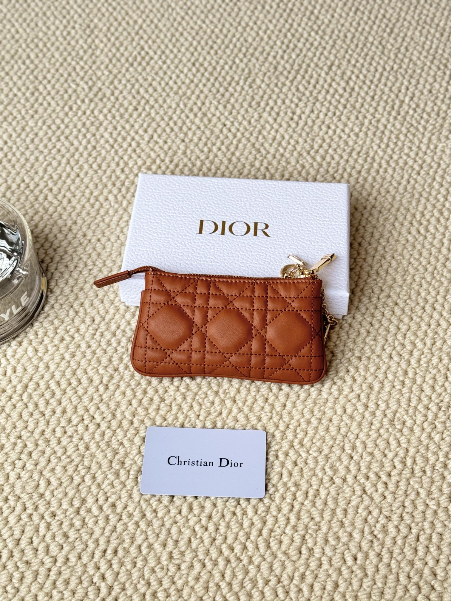 Dior 2026 Key Pouch 14.5cm Lambskin