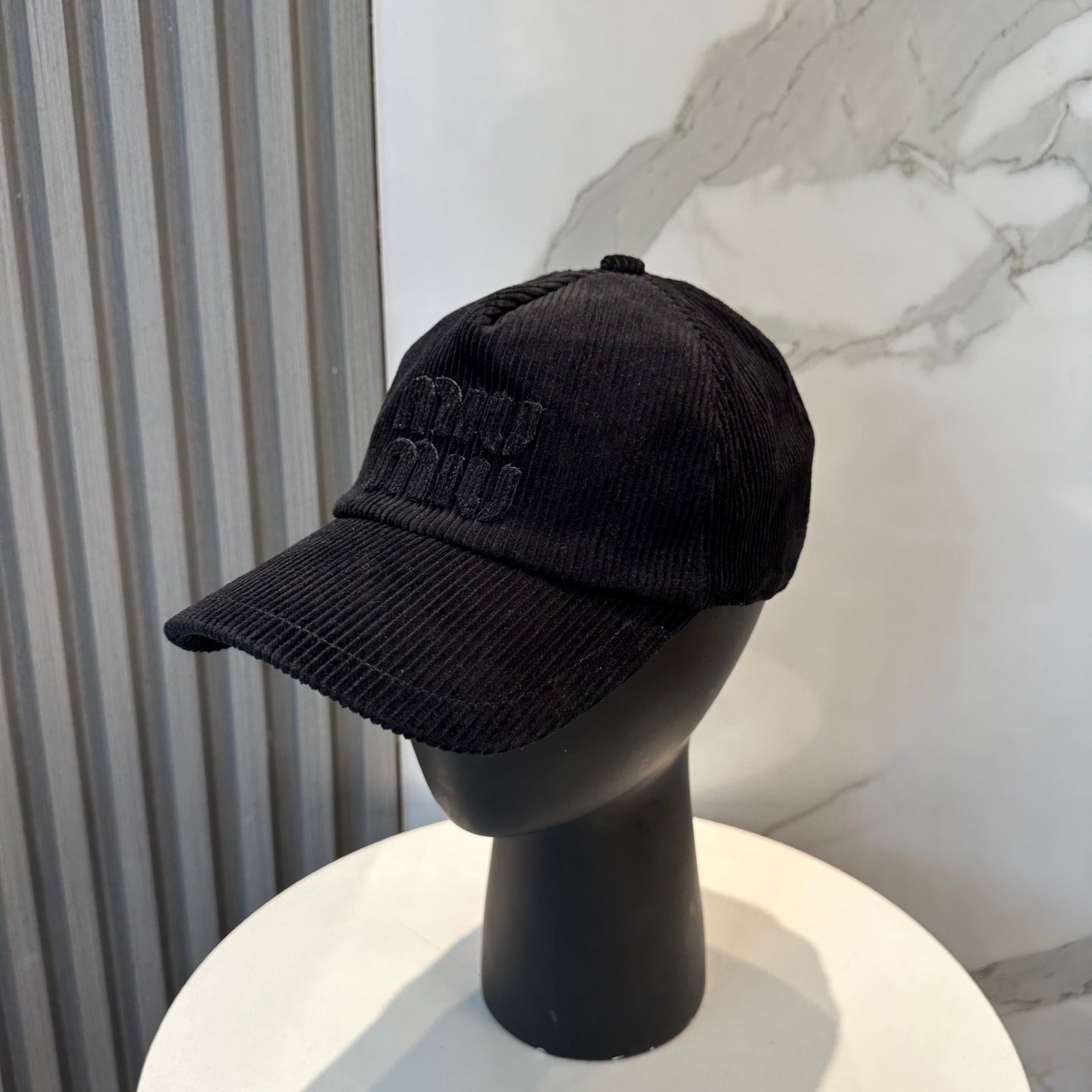 Miumiu Baseball Cap Velvet 297633