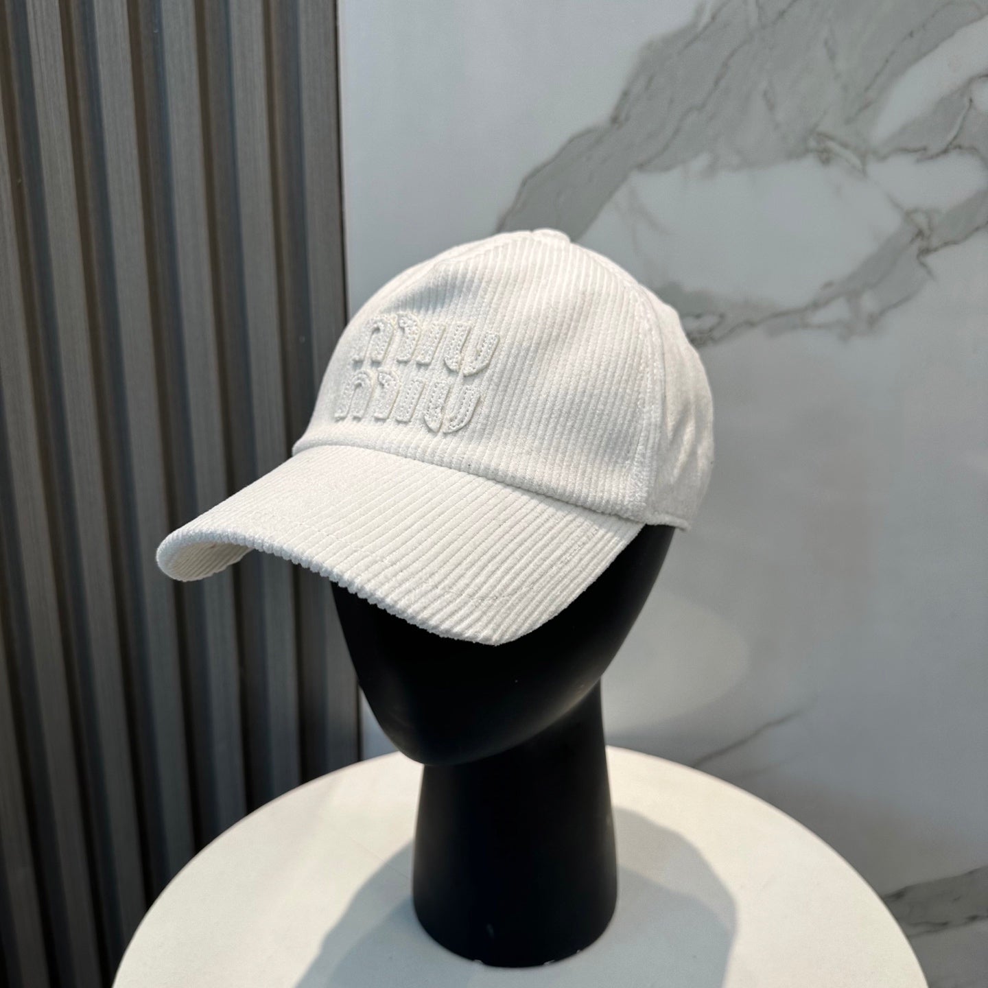 Miumiu Baseball Cap Velvet 297633