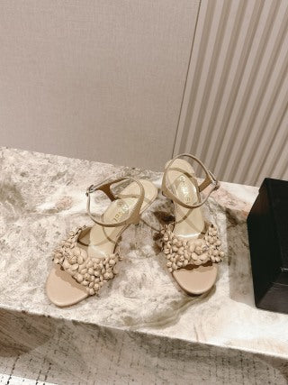 CC 26s Floral Sandals 75 Sheepskin 658451
